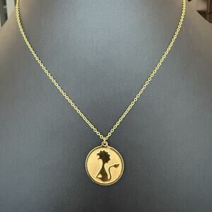 Vintage Accents by Hallmark Astrological Sign 16" Necklace "Leo" Lion Pendant